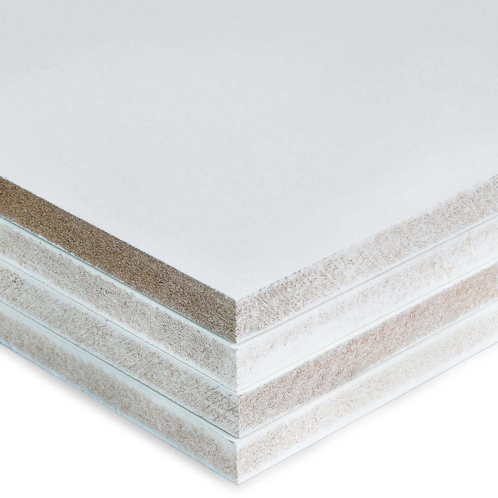 CRAZY ELF 28" x 84" Six Paneled Real Primed Door Slab + 6.6FT Barn Door Sliding Hardware + Adjustable Floor Guider + Pull Handle, DIY Unfinished Paneled Door, Modern Interior Barn Door, Water-proof - JM Variety Store